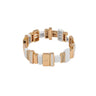 Horizon Glow White and Gold Bracelet