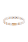 Dune Light White and Gold Bracelet