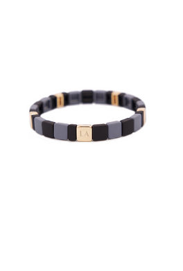 Serengeti Sunday Black and Gold Bracelets