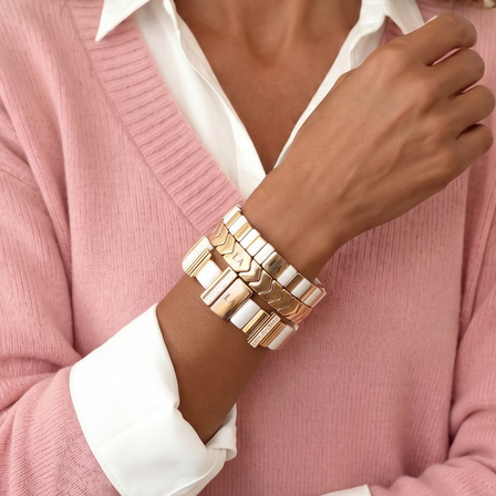 GOLD & WHITE