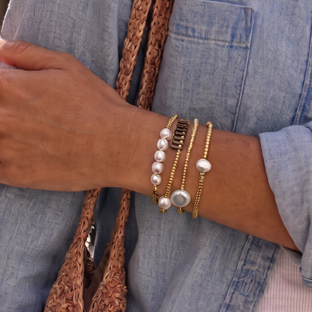 GOLD & WHITE