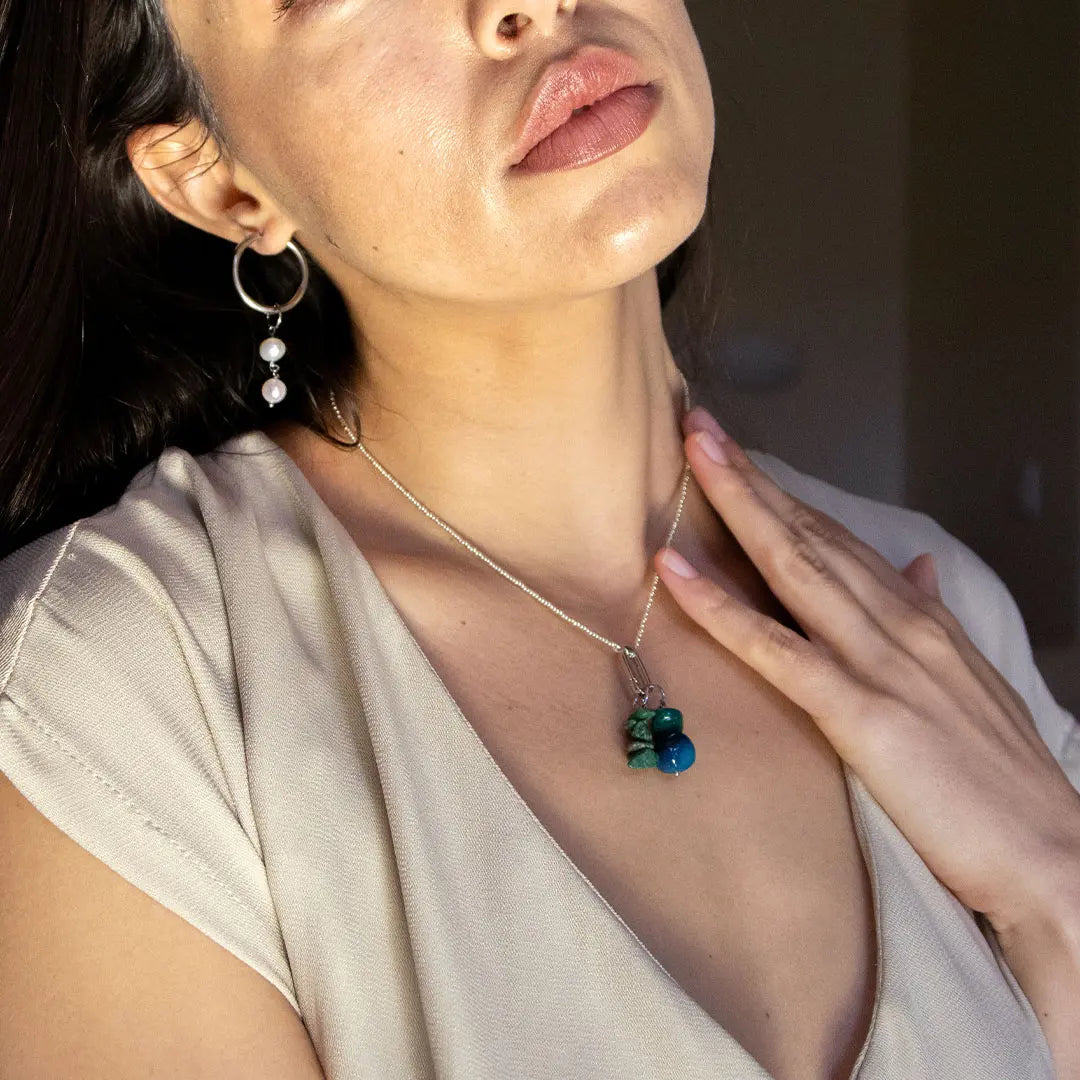 Put them on or take them off - a selection of charms that clip effortlessly onto necklaces and earrings.