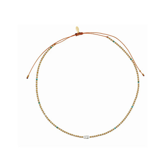 Flat White in Verona Necklace