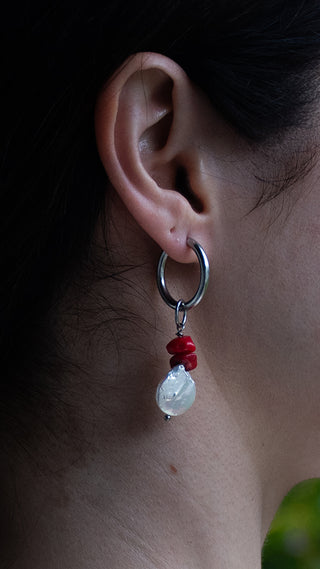 Hidden Fire Pearl Charm