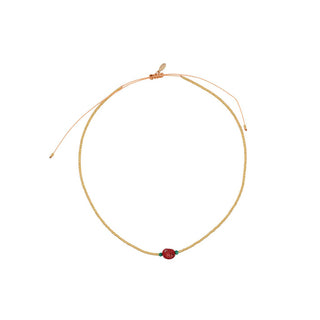 Painting the Town Red Necklace