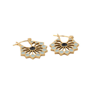 Steel Magnolia Earrings from Leigh Avenue