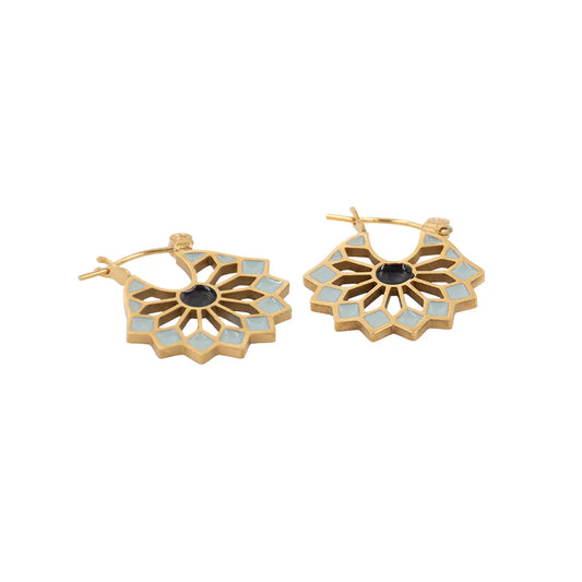 Steel Magnolia Earrings