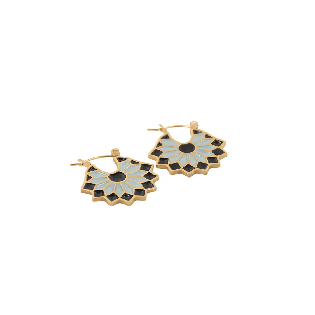 Steel Magnolia Earrings