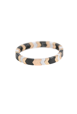 Brave Hunter Black and Gold Bracelet