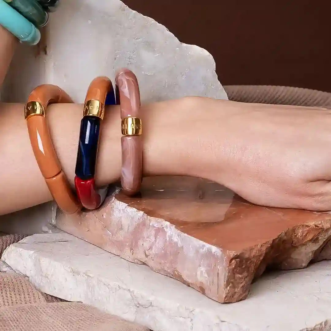 Jewellery that is reminiscent of glittering golden Joburg sundowners.
