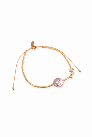 Champagne on the Terrace Pearl Bracelet