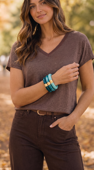 Coastal Carnival Bracelet Stack