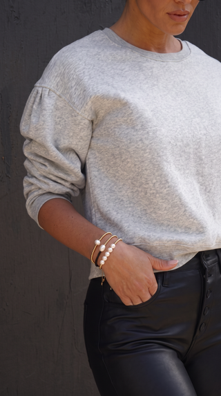 Coffee & Cashmere Bracelet Stack