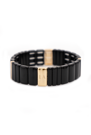 Firefly Delight Black and Gold Bracelet
