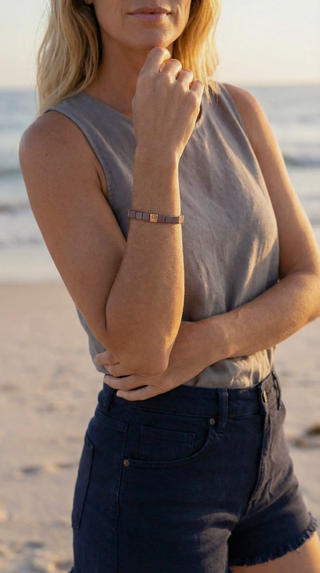 Evening Protea Bracelet