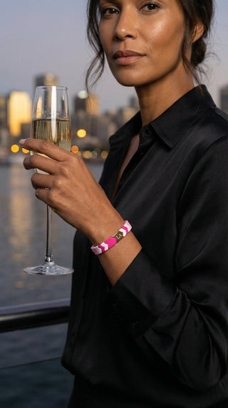 Fireball Fatale Pink Bracelet
