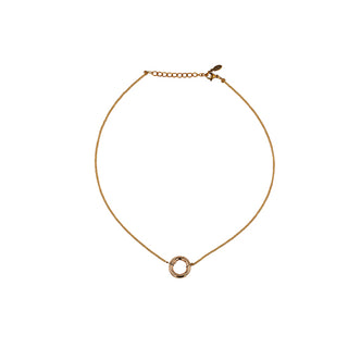 Miyuki Gold Round Necklace