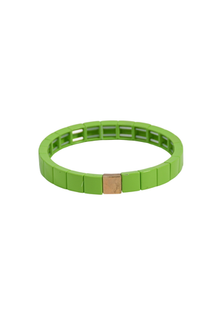 Hearty Hare Green Bracelet