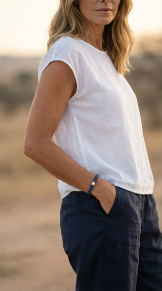 Indigo Baobab Bracelet