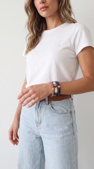 Indigo Dawn Bracelet Stack
