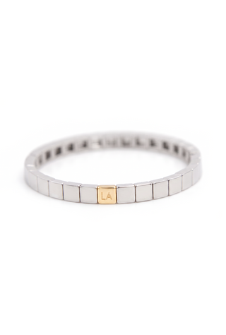 Karoo Stone Silver Bracelet