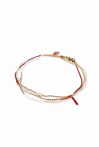 Last Light on the Riviera Wrap Bracelet