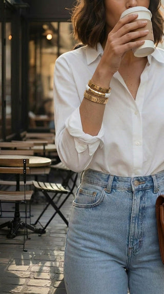 Light of Africa Bracelet Stack