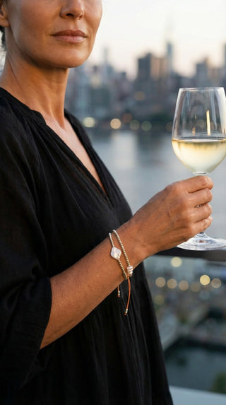 Lunch at La Scala Bracelet with Pearl