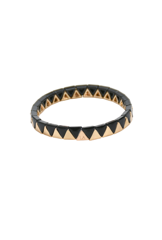 Moonchief Black and Gold Bracelets