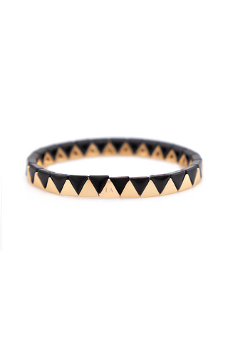 Moonchief Black and Gold Bracelets