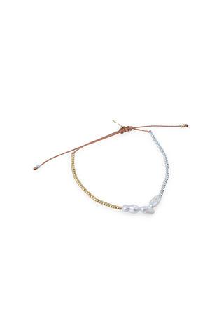 Pearls & Palms Bracelet