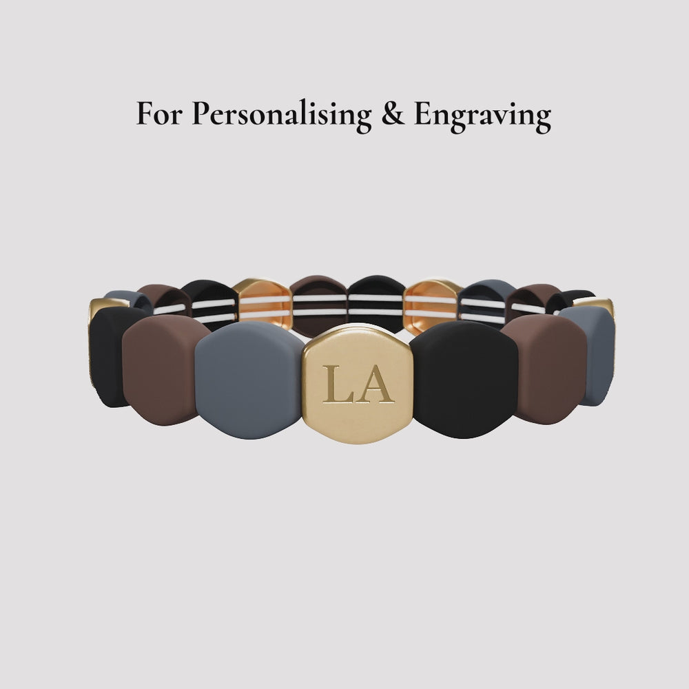 Loerie Lullaby Black and Gold Bracelet