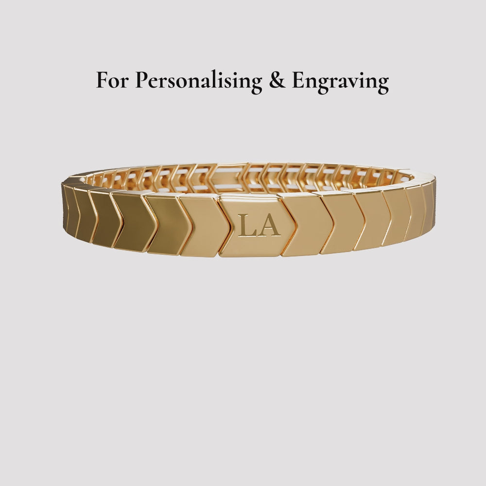 African Queen Gold Bracelet