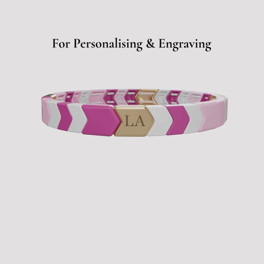 Fireball Fatale Pink Bracelet