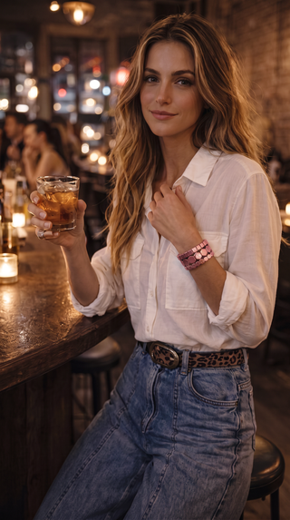 Protea Mist Bracelet Stack