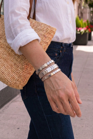 Riverstone Rhythm Bracelet Stack