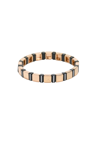 Rhino's Riches Black and Gold Bracelet