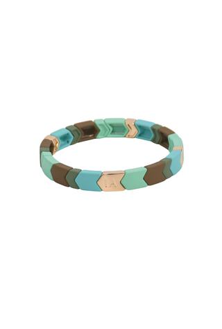 Sage and Splinter Green Bracelet