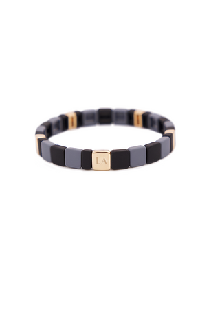 Serengeti Sunday Black and Gold Bracelets
