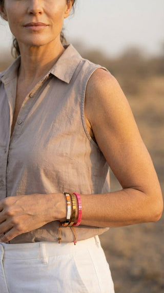 Petals & Pathways Bracelet Stack