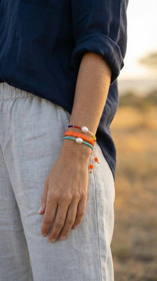 Sunset Indulgence Bracelet Stack