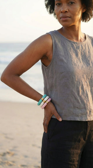 Harmonic Heartbeat Bracelet Stack