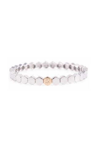Silver Nile Facets Bracelet