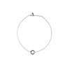 Miyuki Silver Round Necklace