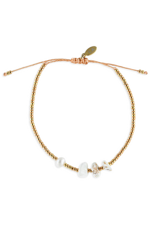 Stargazing at Sunset Pearl Bracelet